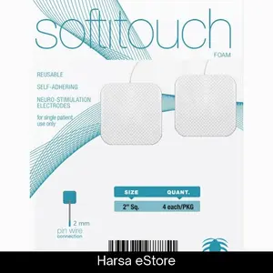 Softitouch (Soft Pad) TENS EMS Electrode Pads 5cmx5cm pad original