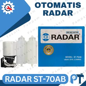 Pelampung air Radar ST 70 AB biru - Otomatis tandon toren air - Liquid level control blue ST70AB Pelampung air Radar ST 70 AB biru - Otomatis tandon toren air - Liquid level control blue ST70AB