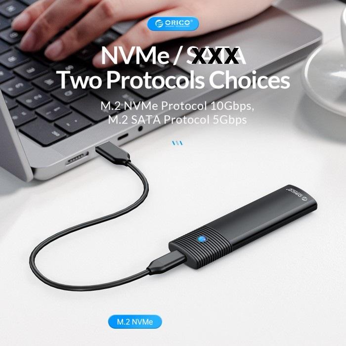 Gambar ORICO PWM2 G2 Enclosure SSD Eksternal M.2 NVME USB 3.2 Type C - Resmi dari JNC KOMPUTER Kota Administrasi Jakarta Pusat Tokopedia