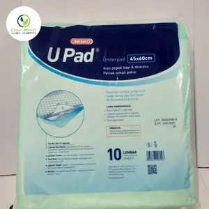 Underpad Upad 45 x 60 alas popok sekali pakai isi 10