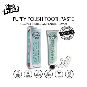 Puppy Polish Toothpaste Wag & Bright Supply Co Pasta Gigi Odol Anjing