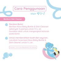 Gambar HAVE Baby Bottle & Dish Cleanser Pembersih Botol BAYI & ANAK 900mL dari Prokleen Depok Kota Depok 2 Tokopedia