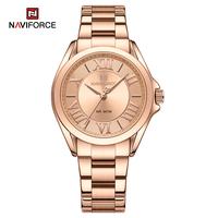 Gambar Jam tangan wanita Naviforce NF 5037RGRG original water proof Stainless Steel dari On Time Indonesia_NEW Kota Administrasi Jakarta Utara 1 Tokopedia