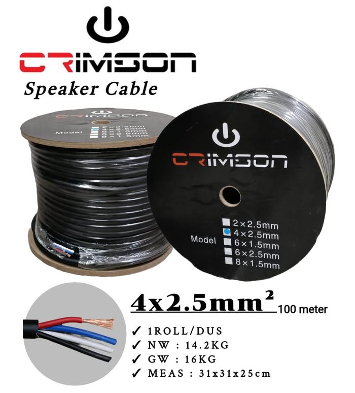 Gambar Kabel Speaker 4x2.5mm dari Super Tron Kota Medan Tokopedia