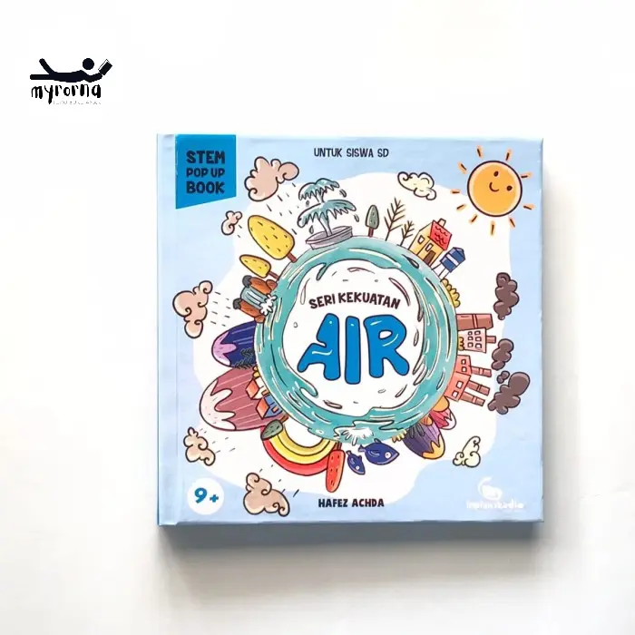 buku anak STEM pop up seri kekuatan AIR | impian studio 0