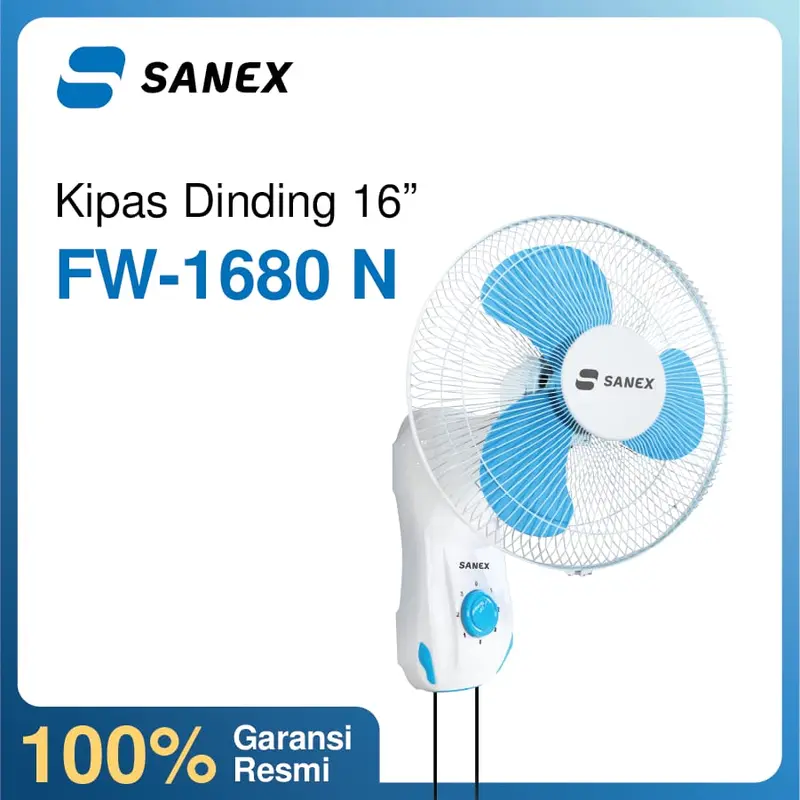 Wallfan Kipas Angin Dinding SANEX 16 inch 0