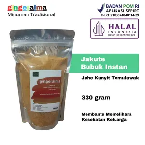 Minuman Tradisional Wedang Jakute Instan 330 gram gingeralma Jahe Kunyit Temulawak