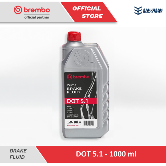 Gambar Brake Fluid / Minyak Rem Brembo - DOT 5.1 (1L) dari BREMBO PARTNER INDONESIA Kota Administrasi Jakarta Pusat Tokopedia