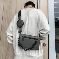 Gambar Tas Selempang Pria Kulit Tas Kulit Pria cowok COMFEED ABU BIRU PUTIH - Putih dari Leather Concept Kota Tangerang 1 Tokopedia
