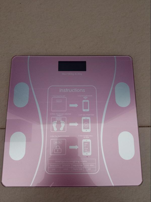 Timbangan Badan Digital Bluetooth Body Fat Monitor Analysis App 180KG 4