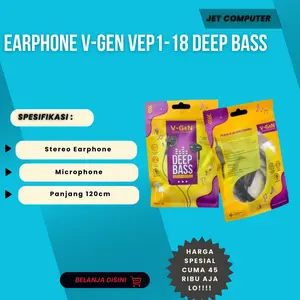 Earphone V-GEN VEP1-18 Deep Bass