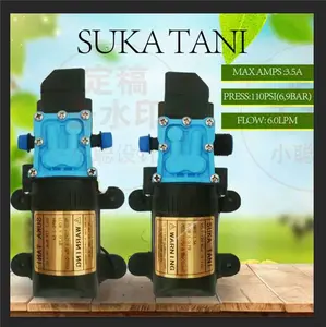 Dinamo 110 PSI  Sprayer SUKATANI Pompa Elektrik 12V 3.5A 6LPM 110 PSI Premium Quality