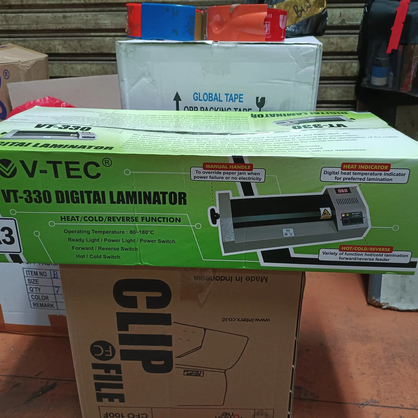 Mesin Laminating A3 V-TEC seri VT-330 Digital