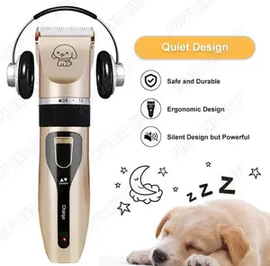 Alat Cukur Elektrik Bulu Hewan Kucing Anjing Kelinci Grooming Hair Clipper Adjustable Perawatan Peliharaan