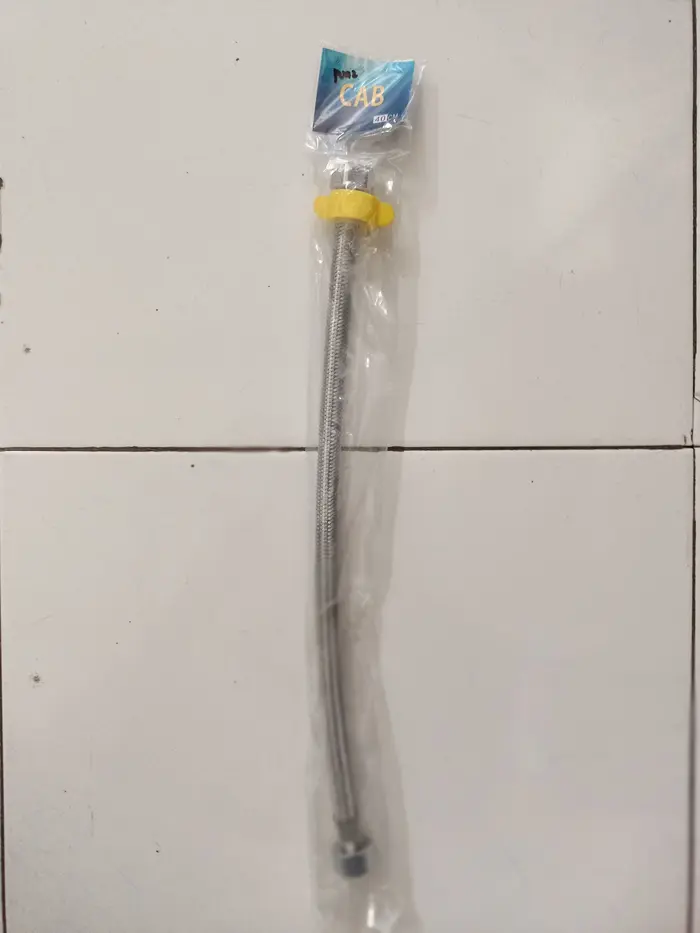 Gambar Selang Fleksibel Hose / Slang Flexible Hose Kloset Wastafel CAB 40 Cm dari SumberListrik Kota Makassar 4 Tokopedia