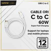 Gambar HIPPO ELITE CABLE CHARGING ORI 60W C TO C WHITE dari Hippo Official Yogyakarta Kota Yogyakarta 4 Tokopedia