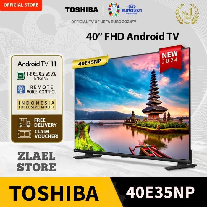 Jual ANDROID TV 40 INCH TOSHIBA 40E35NP smart tv 40