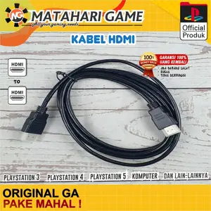 Kabel Cable HDMI To HDMI PS3 PS4 PS5 1.5 Meter FULL HD Accessories