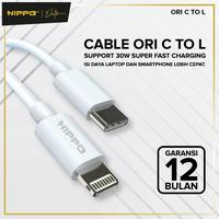Gambar HIPPO ELITE CABLE CHARGING ORI 30W C TO L WHITE NEW KABEL dari Hippo Official Yogyakarta Kota Yogyakarta 3 Tokopedia