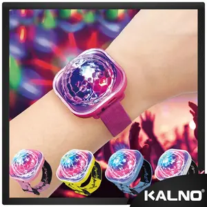 Gelang Lampu Kristal Disco USB Rechargeable 2 In 1 XKL815  - Lampu Tidur, Lampu Hias, Lampu Party