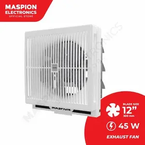 MASPION EXHAUST FAN KIPAS DINDING MASPION MV 300 NEX / MV 300 NEX MV300NEX BLOWER PENGHISAP UDARA 12 INCH