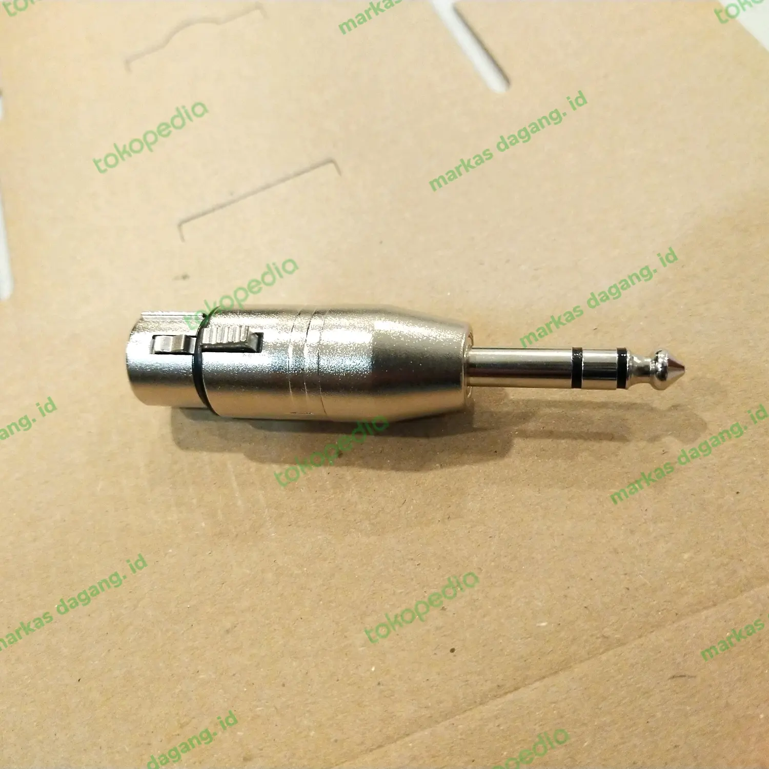 converter sambungan jack xlr female to akai stereo