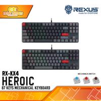 Gambar KEYBOARD GAMING REXUS HEROIC KX4 Mechanical - Gaming Keyboard dari Techno Computer Bali Kota Denpasar 1 Tokopedia