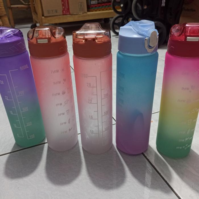 Gambar Botol Minum VIRAL Korea 2 Liter 2L Pelangi Free Stiker dari Fifisshop12 Kota Medan Tokopedia