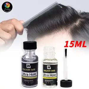 Ultrahold Lem Cair Toupee Wig Glue Adhesive Lem Toupee 15ml Lem Wig
