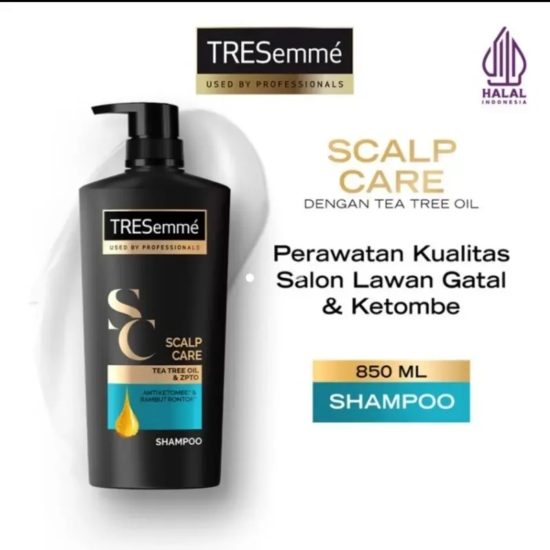 tresemme shampoo keratin smooth 900 ml reffil 2