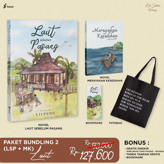 Gambar Pre Order - Buku Novel Laut Sebelum Pasang - Lilpudu - Tekad - Bumifiksi (17 April 2024 Jam 17.00 WIB) dari Bumi Fiksi Makassar Kota Makassar 4 Tokopedia