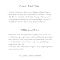 Gambar Kain Batik Tulis Mahkota Laweyan Super Maestro Abstrak 2 meter SMN091 dari Batik Mahkota Laweyan Kota Surakarta 5 Tokopedia