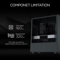 Gambar CASING XIGMATEK NYX AIR II - Mid Tower m-ATX Case Tempered Glass (Free 4x RGB Fan) dari Techno Computer Bali Kota Denpasar 5 Tokopedia