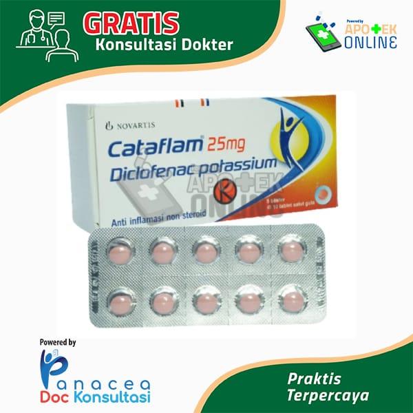CATAFLAM 25 MG BLISTER 10 TABLET