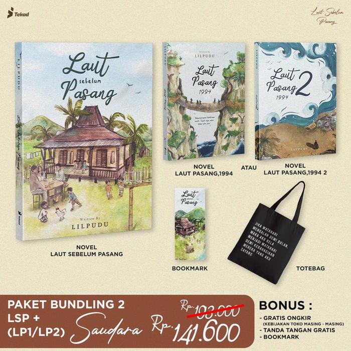 Gambar Pre Order - Buku Novel Laut Sebelum Pasang - Lilpudu - Tekad - Bumifiksi (17 April 2024 Jam 17.00 WIB) dari Bumi Fiksi Makassar Kota Makassar 5 Tokopedia