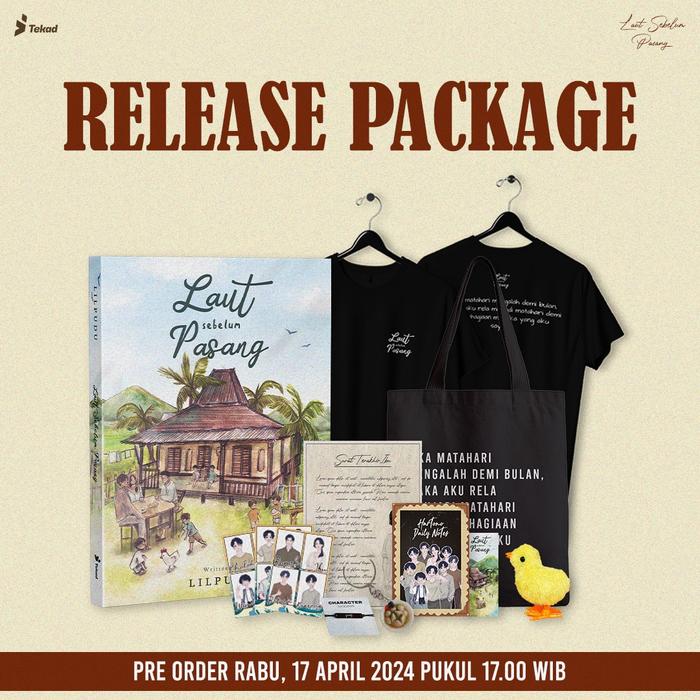 Gambar Pre Order - Buku Novel Laut Sebelum Pasang - Lilpudu - Tekad - Bumifiksi (17 April 2024 Jam 17.00 WIB) dari Bumi Fiksi Makassar Kota Makassar Tokopedia