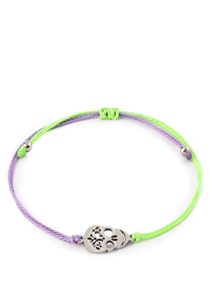 Gambar TuTu and Co. Gelang Tali Charm Skull - LA PLAYA dari TUTU & CO. Kota Denpasar 5 Tokopedia