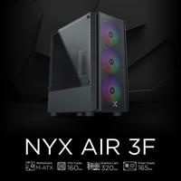 Gambar CASING XIGMATEK NYX AIR II - Mid Tower m-ATX Case Tempered Glass (Free 4x RGB Fan) dari Techno Computer Bali Kota Denpasar 2 Tokopedia