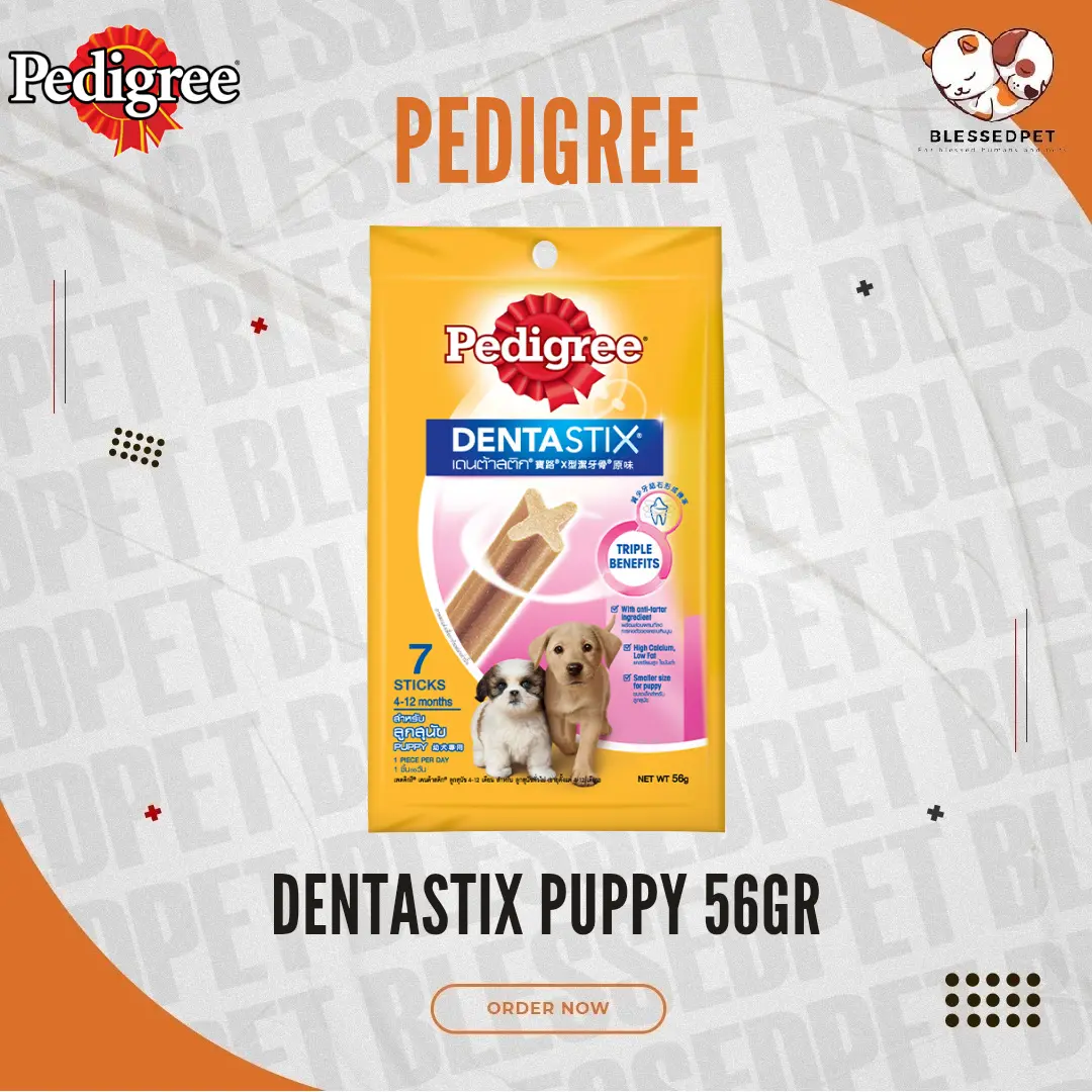 PEDIGREE Dentastix Puppy Snack Dental Anak Anjing 56gr