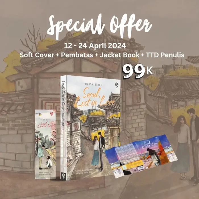 Gambar PreOrder Buku Novel - Seoul , Lost In Love - Daisy Bibee - GagasMedia - Bumifiksi (12-24 April) dari Bumi Fiksi Makassar Kota Makassar 2 Tokopedia
