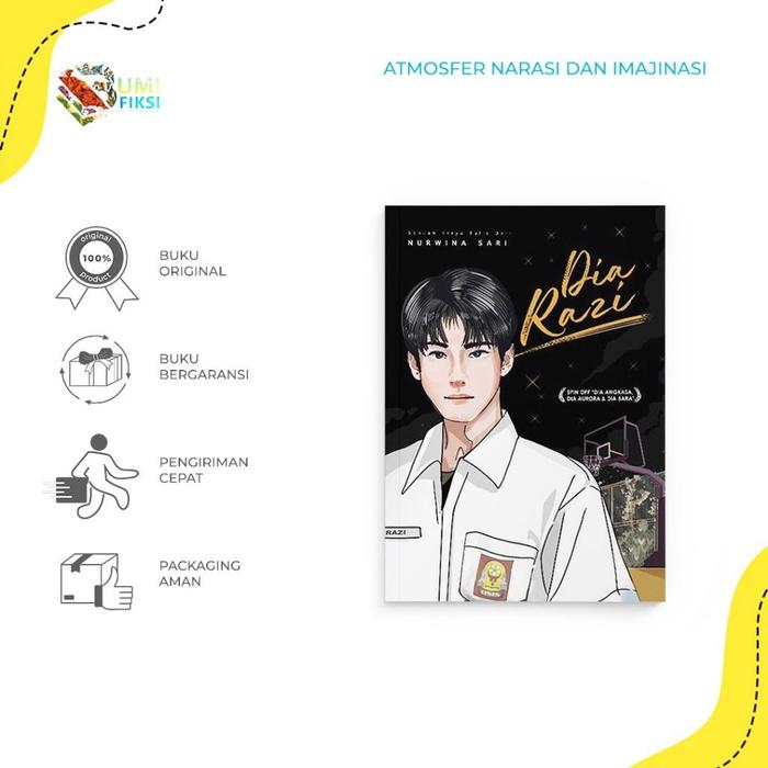 Gambar Buku Novel Dia Razi - Nur Wyna - Romancious - Bumi Fiksi dari bumifiksijakarta Jakarta Selatan Tokopedia