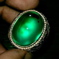 Gambar Batu Bacan Gulau Metalic BC098 Giwang Sadis Hijau Kental Ajib Ikatan Perak dari CNC phoneshop Kota Administrasi Jakarta Pusat 3 Tokopedia