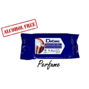 DoCare Wash Gloves Antiseptic Tissue 18's