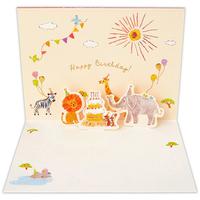 Gambar GREETING CARD- HALLMARK -SAFARI- BIRTHDAY PARADE- 3D POP-UP- JP dari Hallmark Cards Indonesia Kota Administrasi Jakarta Utara 3 Tokopedia