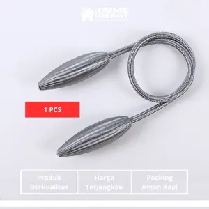 Tali Gorden Mewah Pengikat Hordeng Cantik Tiebacks Curtain Clip 1 Pcs