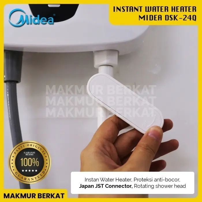 pemanas air instan Midea DSK 24-Q water heater listrik instan 3