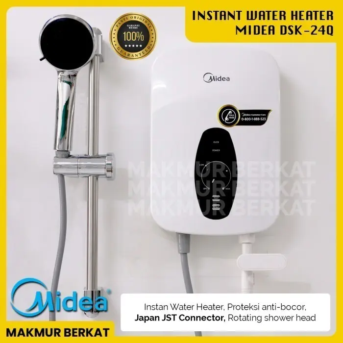 pemanas air instan Midea DSK 24-Q water heater listrik instan 1