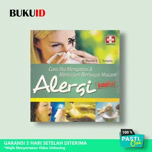 Buku Cara Jitu Mengatasi & Mencegah Berbagai Macam Alergi Komplit