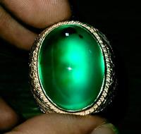 Gambar Batu Bacan Gulau Metalic BC098 Giwang Sadis Hijau Kental Ajib Ikatan Perak dari CNC phoneshop Kota Administrasi Jakarta Pusat 1 Tokopedia