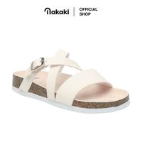 Gambar NAKAKI Melody III Wht Sandal Kasual Wanita dari Nakaki Sandals Kab. Bandung 2 Tokopedia